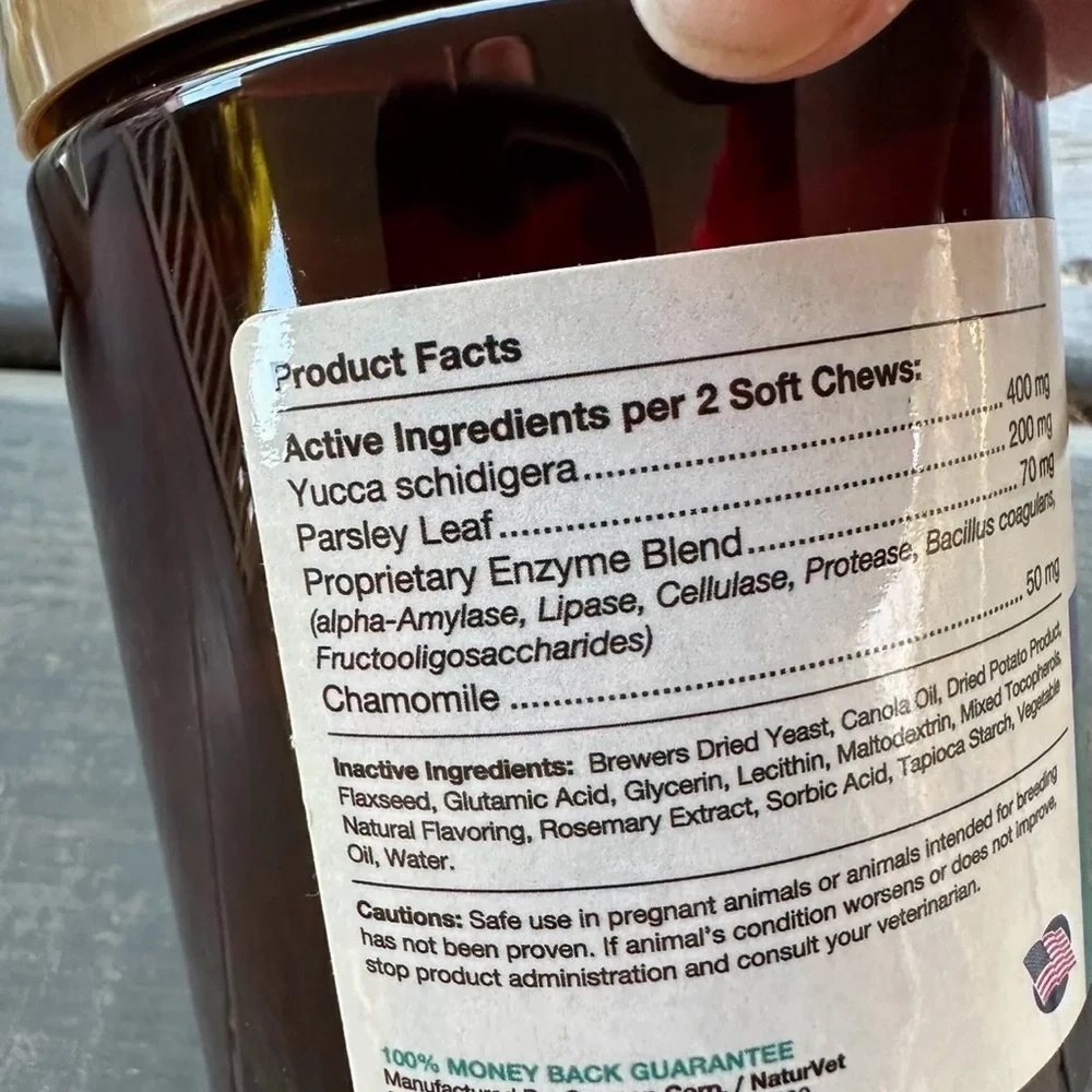 Coprophagia Stool Eating Deterrent for Dogs - Brown